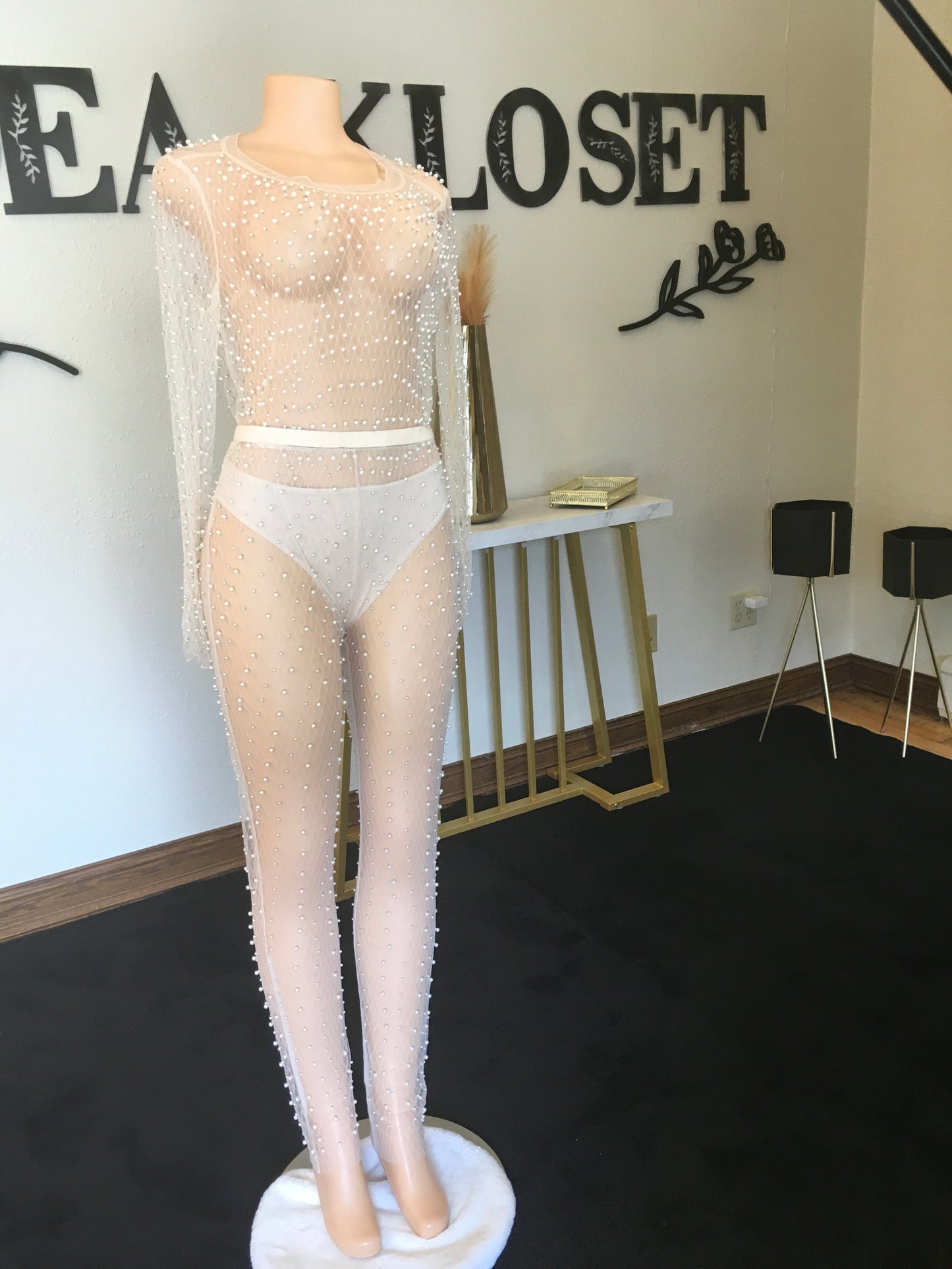 2pc pearl pant set