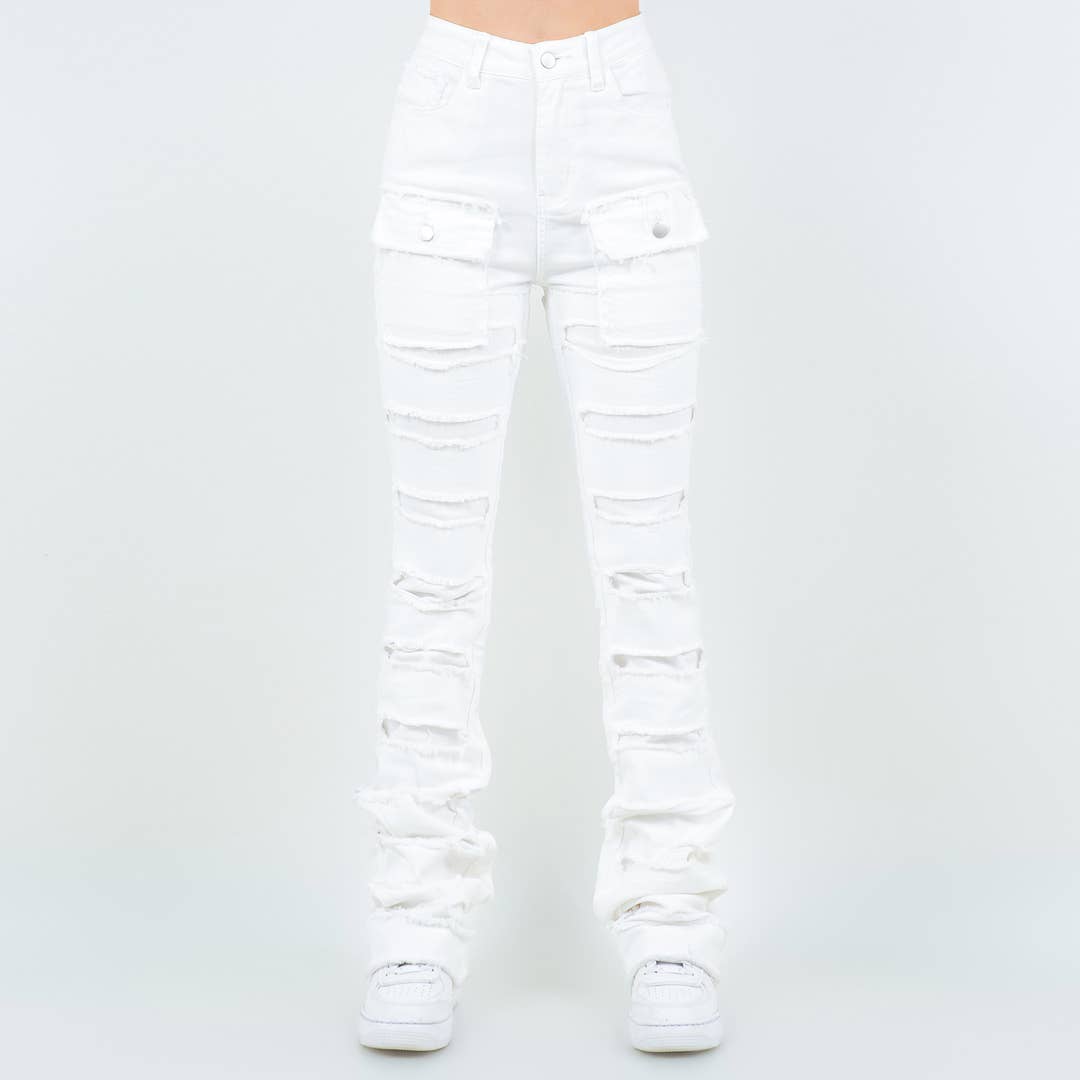 Stack jeans
