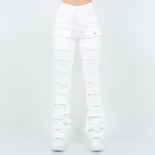 Stack jeans