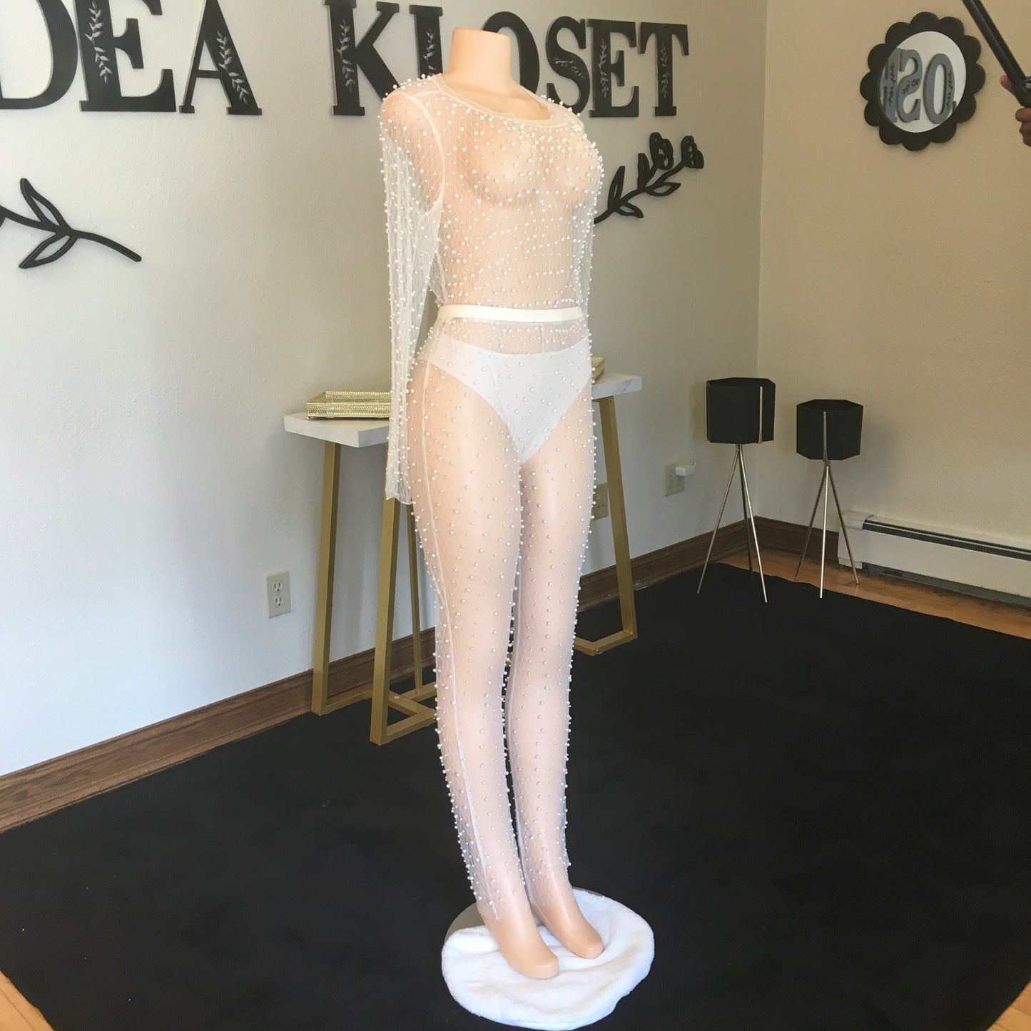 2pc pearl pant set
