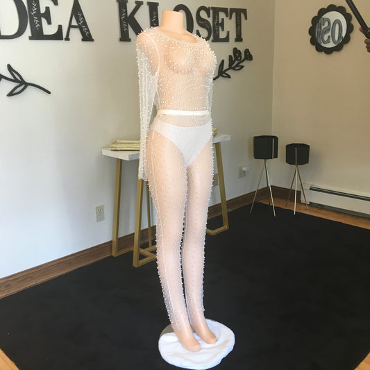 2pc pearl pant set