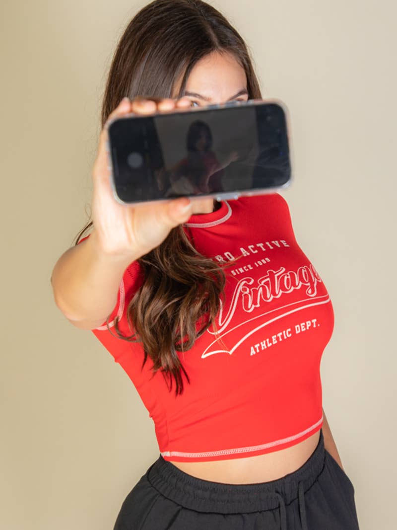 Graphic top