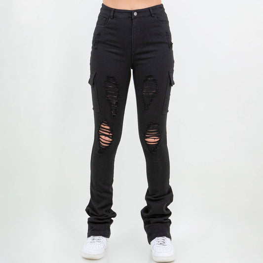 Stack jeans