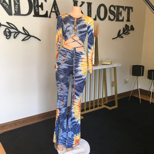Multi print sunset 1pc